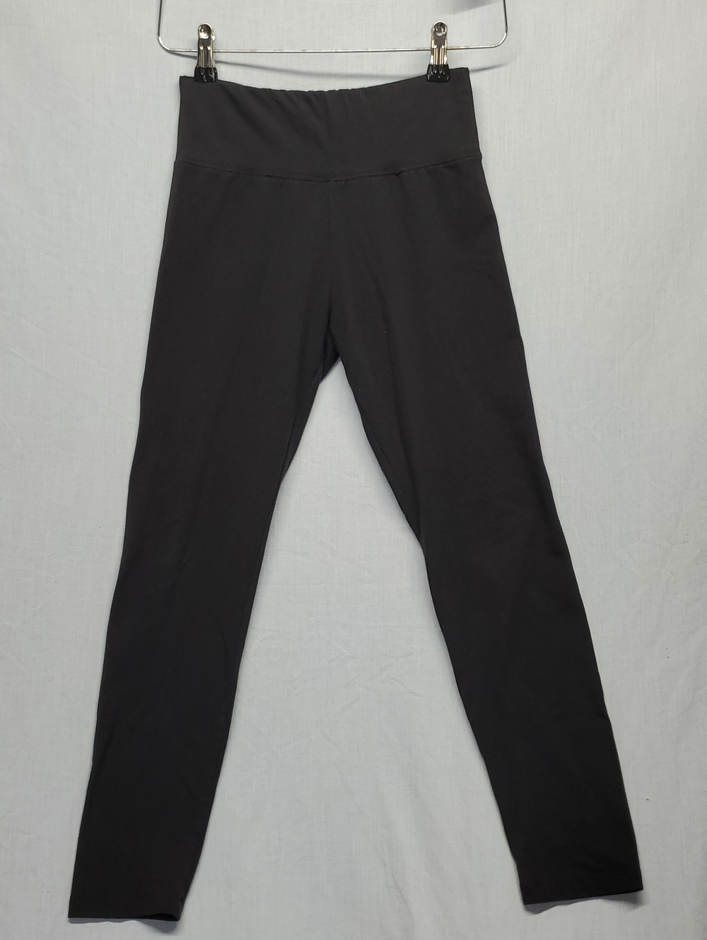 Justice Solid Black High-Rise Leggings
